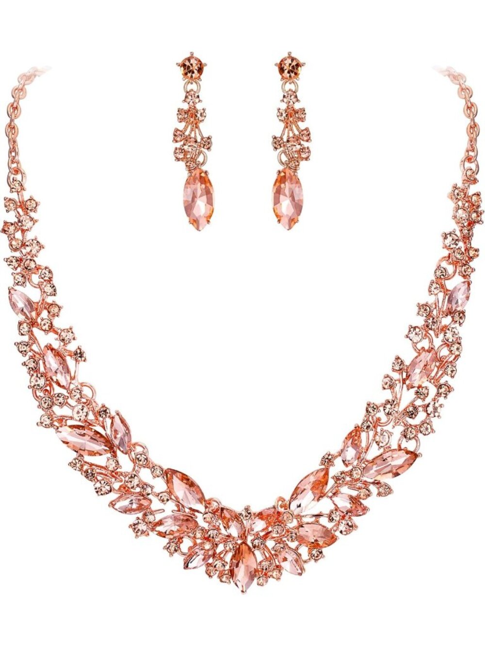 Elegant Women's Wedding & Prom Jewelry Set - Perfect for Bride & Bridesmaid